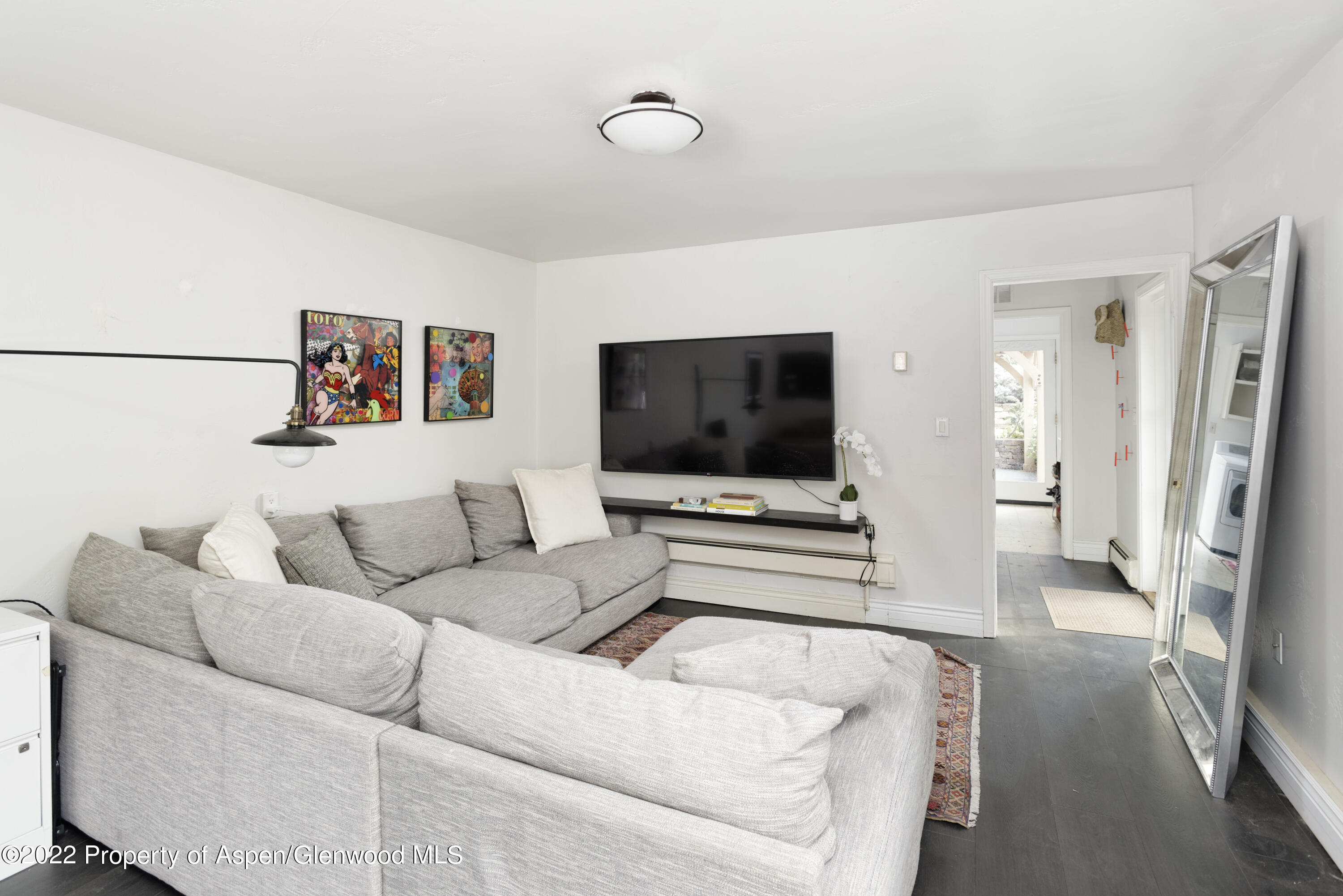 123 Swinging Bridge Lane Basalt, CO 81621 - Photo 5 of 15 a living room with furniture and a flat screen tv