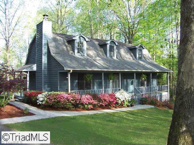 5208 Millstone Road Oak Ridge, NC 27310 - Photo 1 of 9 Exterior Front. This is how it looks in the spring!