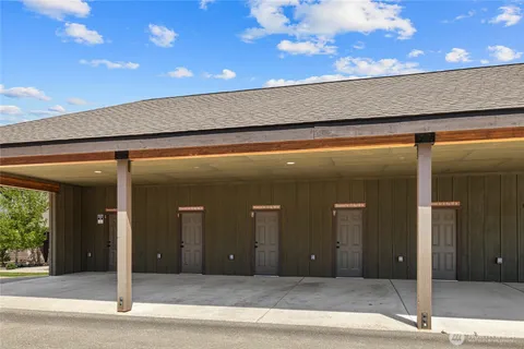 a view of a entryway door front of house