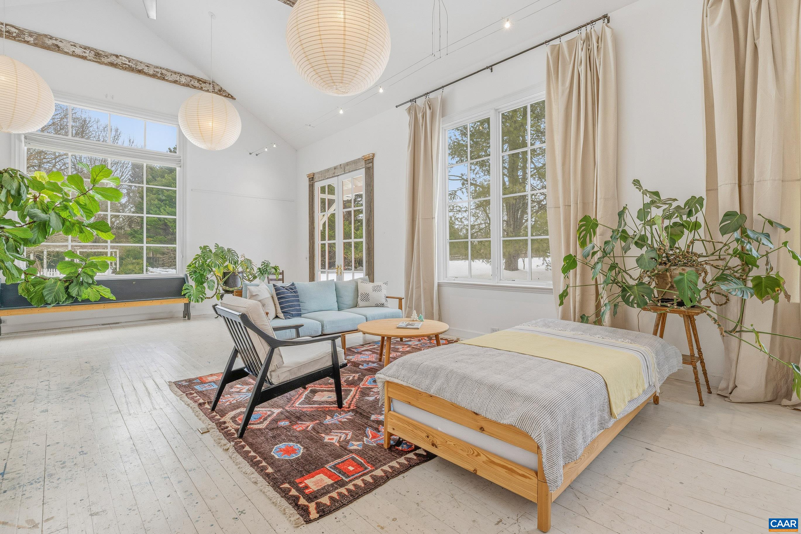 3 Buck Mountain Road Earlysville, VA 22936 - Photo 46 of 48 a bedroom with a bed and windows