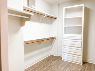 1306 Keenland Road Corpus Christi, TX 78418 - Photo 24 of 26 a view of walk in closet with empty racks