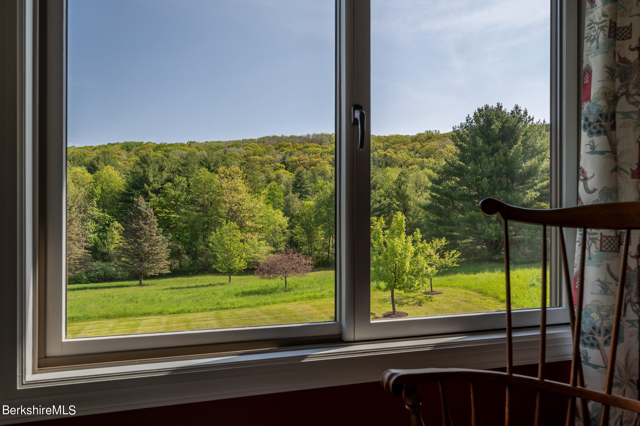 365 State Road Great Barrington, MA 01230 - Photo 23 of 34 a view of a garden from a window