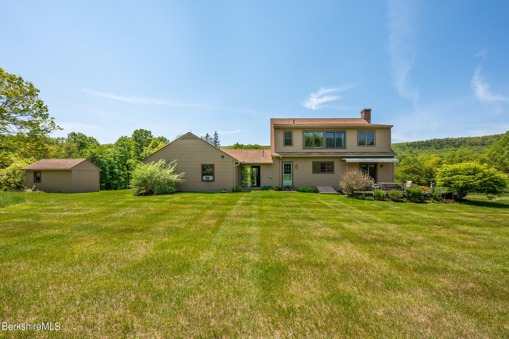 365 State Road Great Barrington, MA 01230 - Photo 25 of 34 a view of a house with a big yard