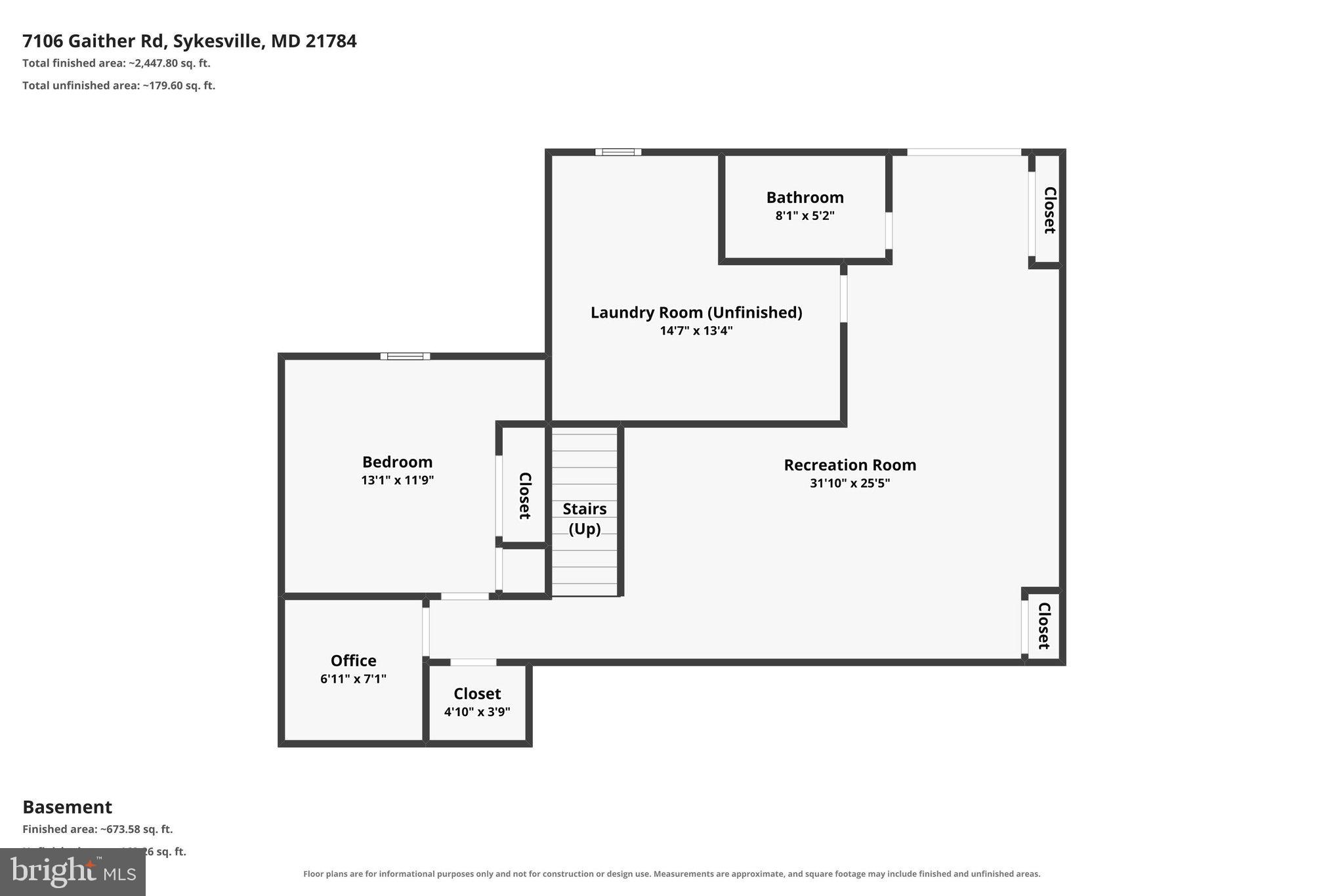 7106 Gaither Road Sykesville, MD 21784 - Photo 66 of 67 Lower level