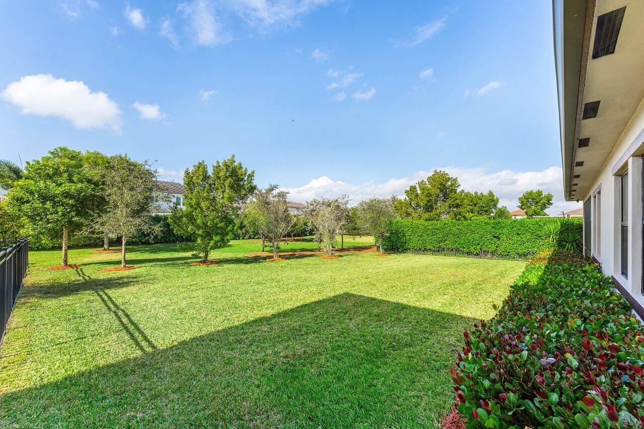 1119 Arrowhead Point Road Loxahatchee, FL 33470 - Photo 54 of 106 Lush trees framing the backyard