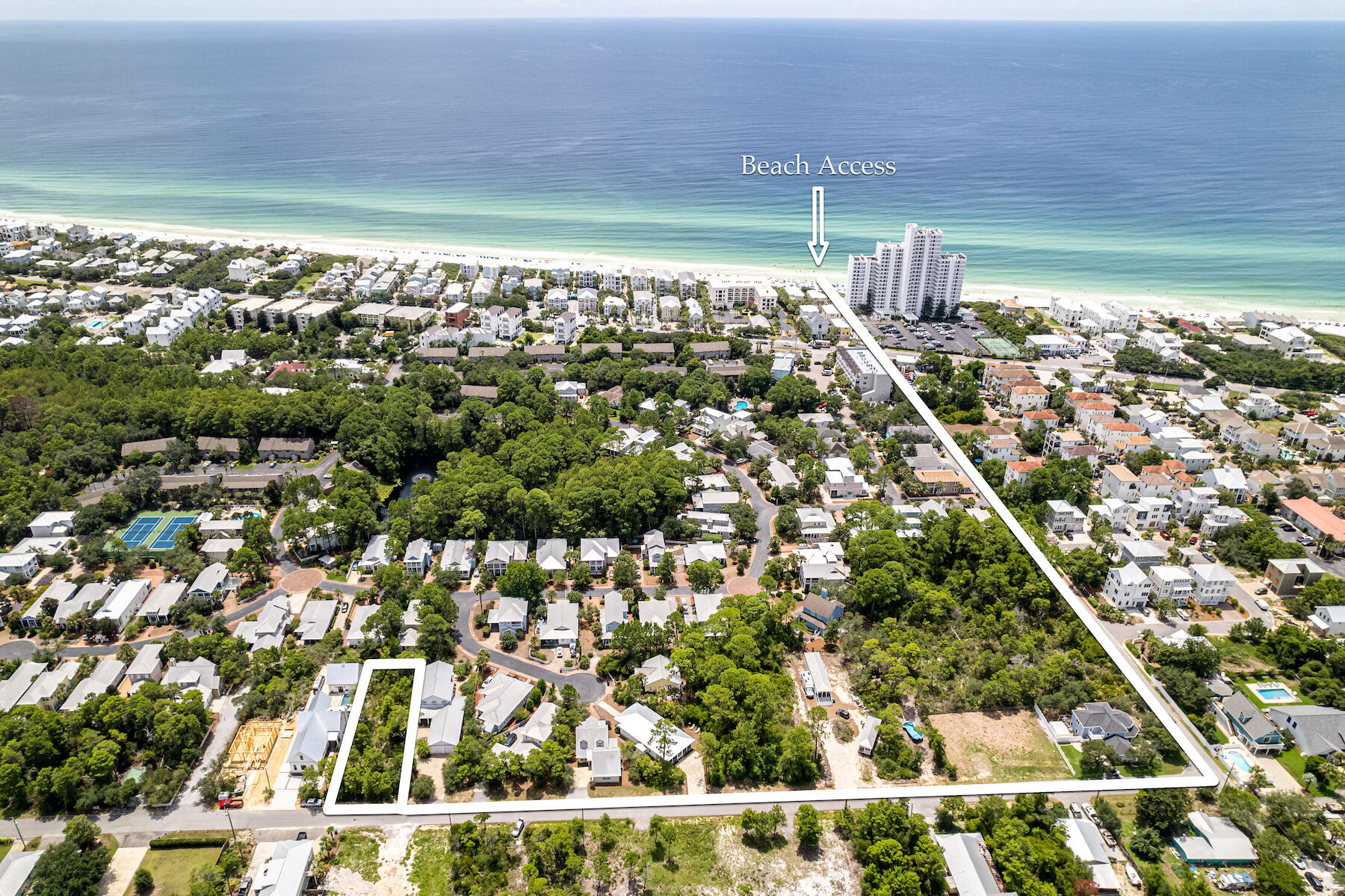 Lot B Lee Place Santa Rosa Beach, FL 32459 - Photo 9 of 32 Lee Place LOT MLS-5 marked beach