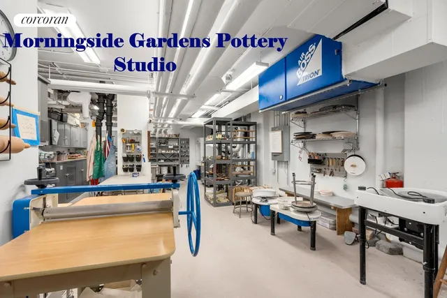 a reading room with furniture and a book shelf