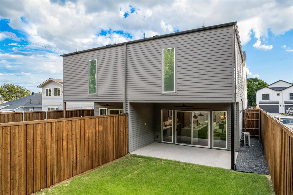 1014 Grandview Avenue Dallas, TX 75223 - Photo 30 of 30 a view of a house with backyard and porch