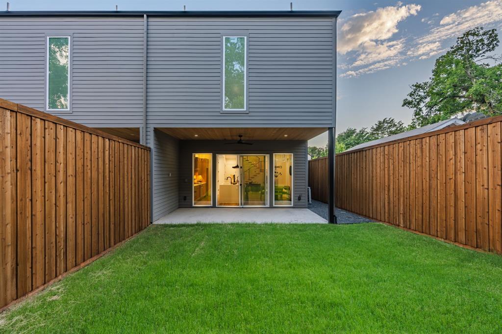 1014 Grandview Avenue Dallas, TX 75223 - Photo 6 of 30 a view of a house with a backyard