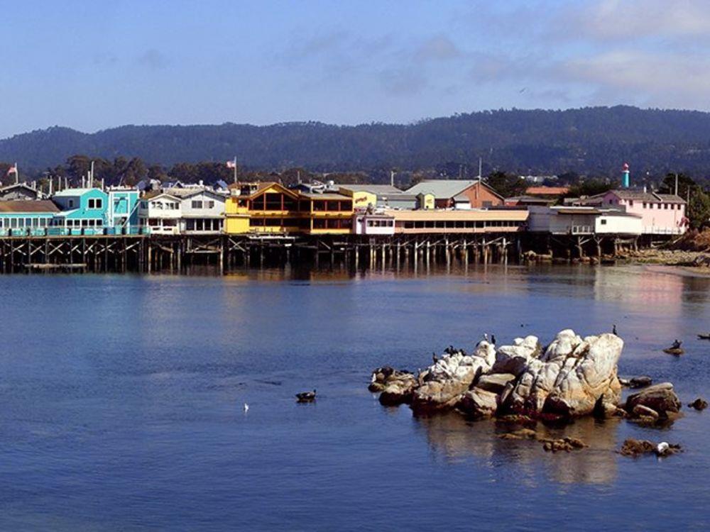 201 Cannery Row, Unit 6 Monterey, CA 93940 - Photo 28 of 30 a view of a lake with houses