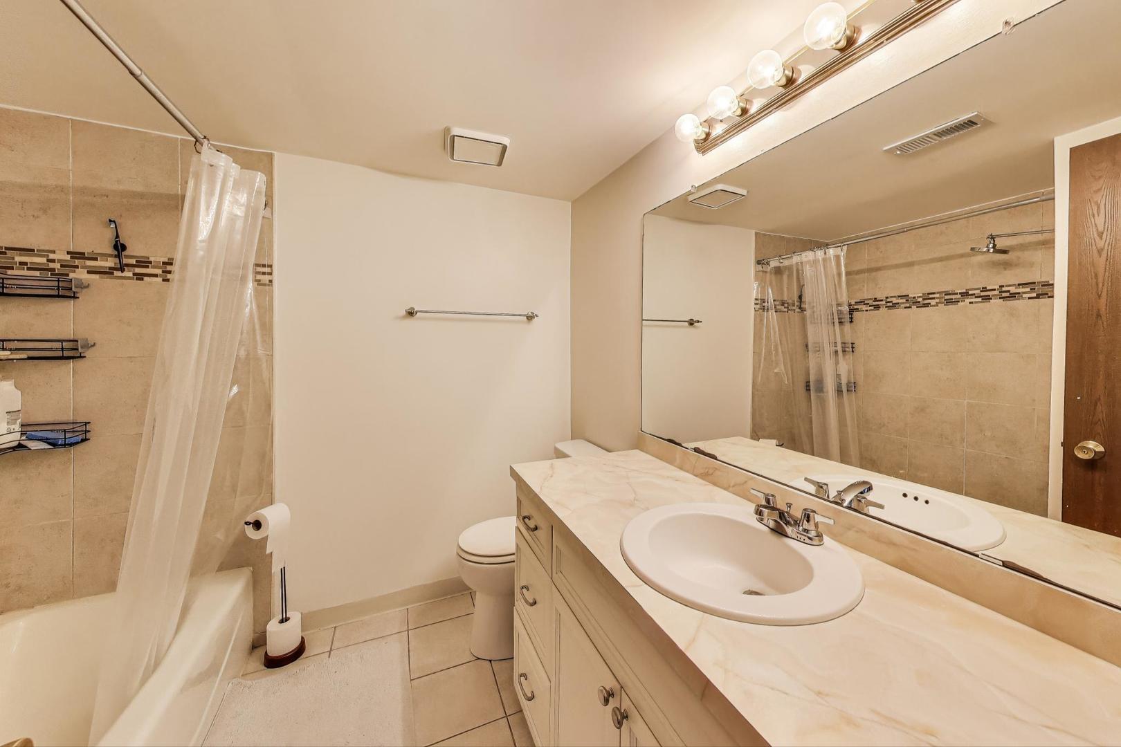 3412 Donovan Drive, Unit 1 Crete, IL 60417 - Photo 18 of 23 a bathroom with a sink toilet and shower