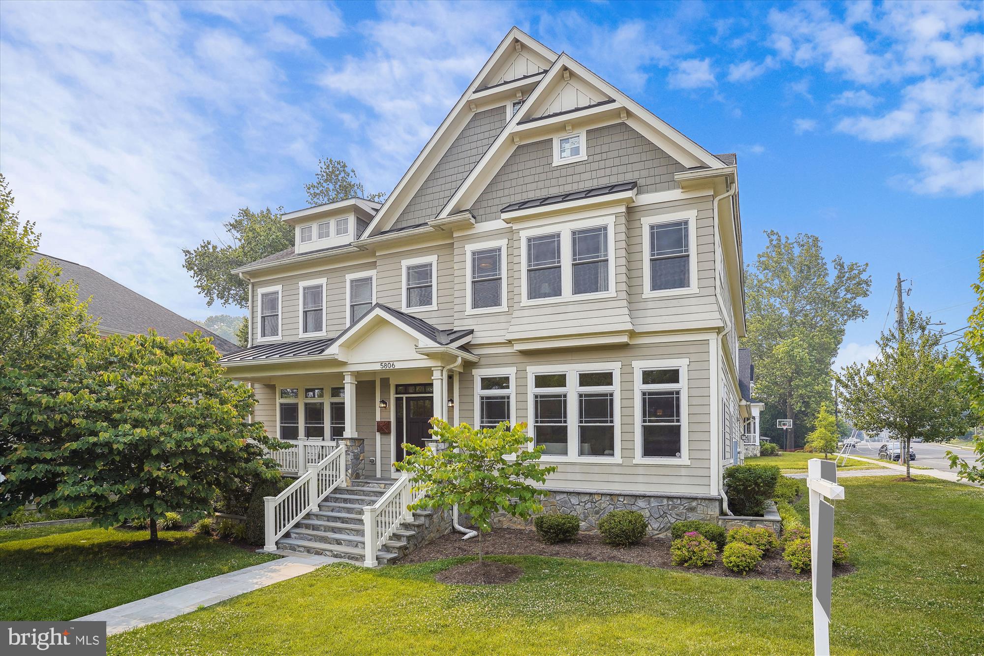 5806 Little Falls Road Arlington, VA 22207 - Photo 2 of 62 Front Elevation
