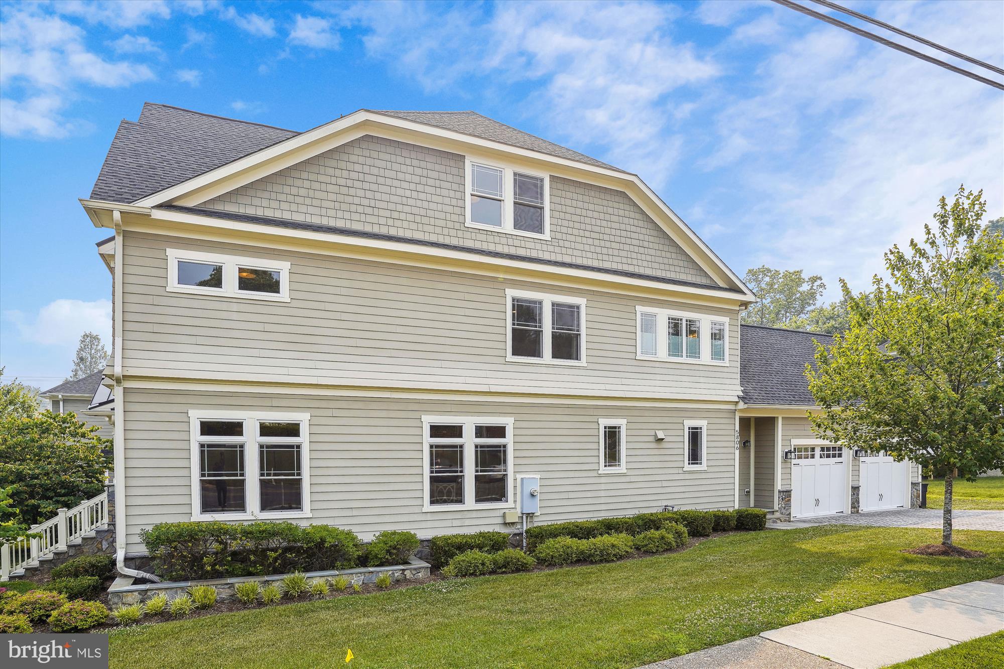 5806 Little Falls Road Arlington, VA 22207 - Photo 49 of 62 Side Elevation