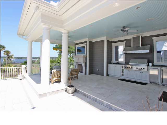 1986 Sandy Point Lane Mount Pleasant, SC 29466 - Photo 41 of 69 Outdoor Kitchen With View
