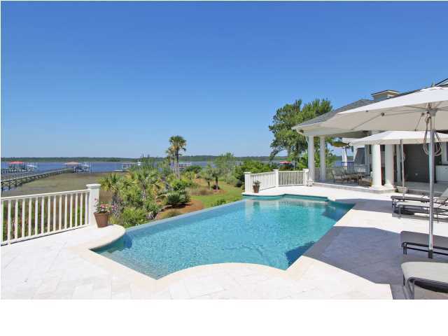 1986 Sandy Point Lane Mount Pleasant, SC 29466 - Photo 45 of 69 Infinity Pool With Views of Wando