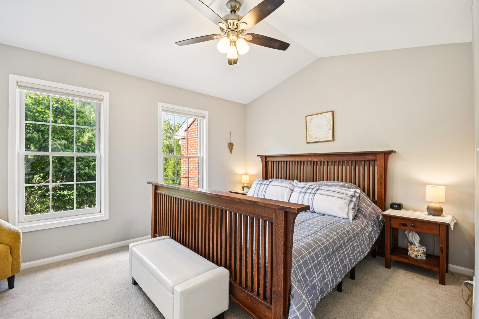 39W355 Baker Drive Geneva, IL 60134 - Photo 12 of 22 a bedroom with a bed and a window