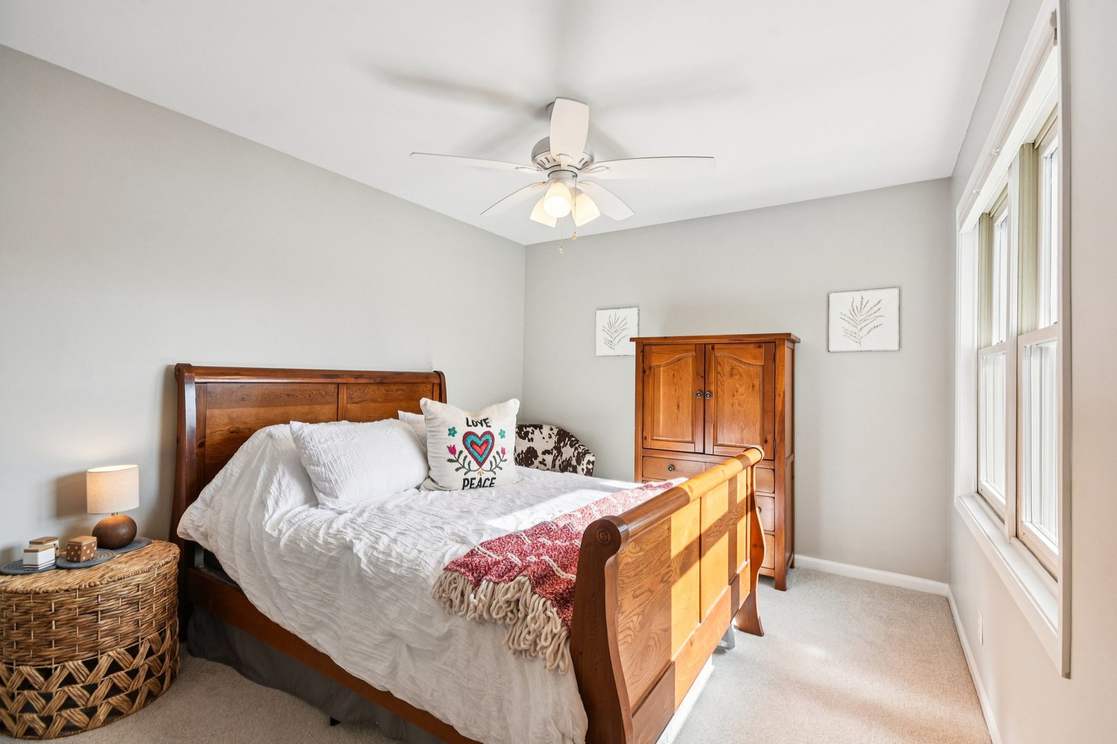 39W355 Baker Drive Geneva, IL 60134 - Photo 16 of 22 a bedroom with bed and window