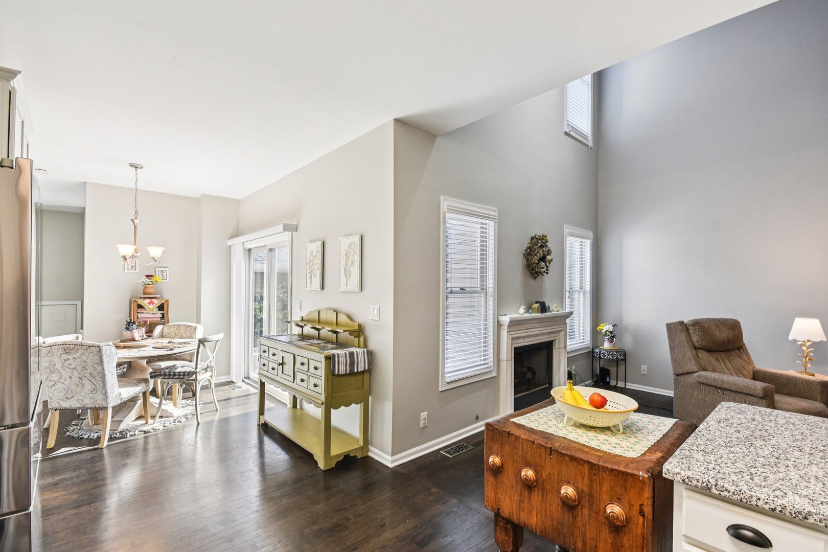 39W355 Baker Drive Geneva, IL 60134 - Photo 8 of 22 a living room with furniture and wooden floor