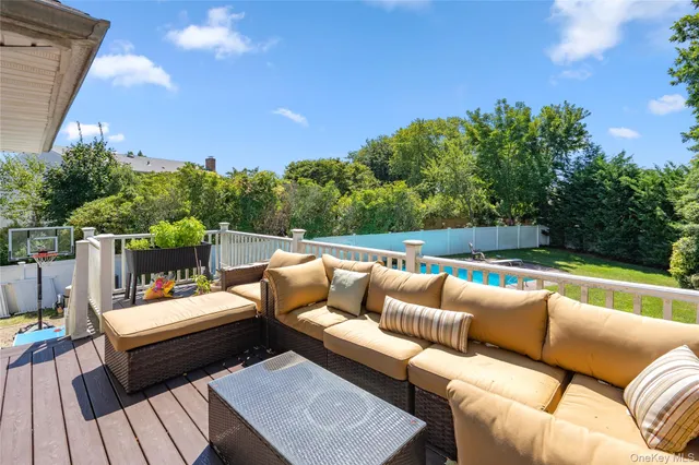 a view of a couches in a patio