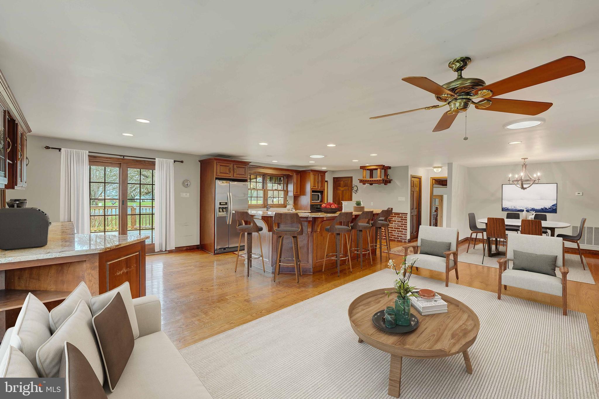 174 2 Rivers Road Chesapeake City, MD 21915 - Photo 22 of 44 Gathering Room off of kitchen Virtually Staged
