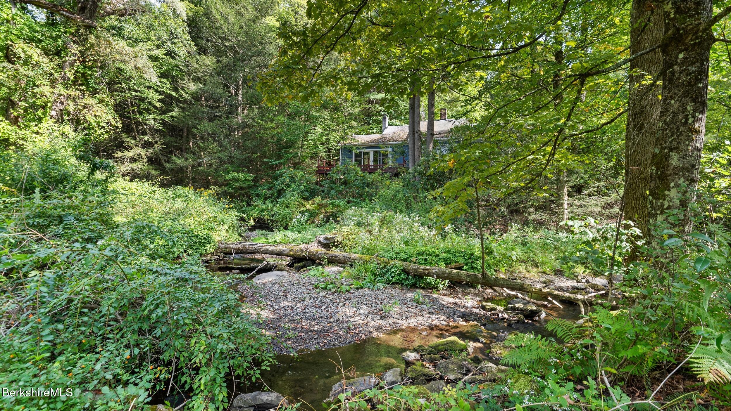 416 W Road Alford, MA 01266 - Photo 19 of 21 a view of a garden with a tree