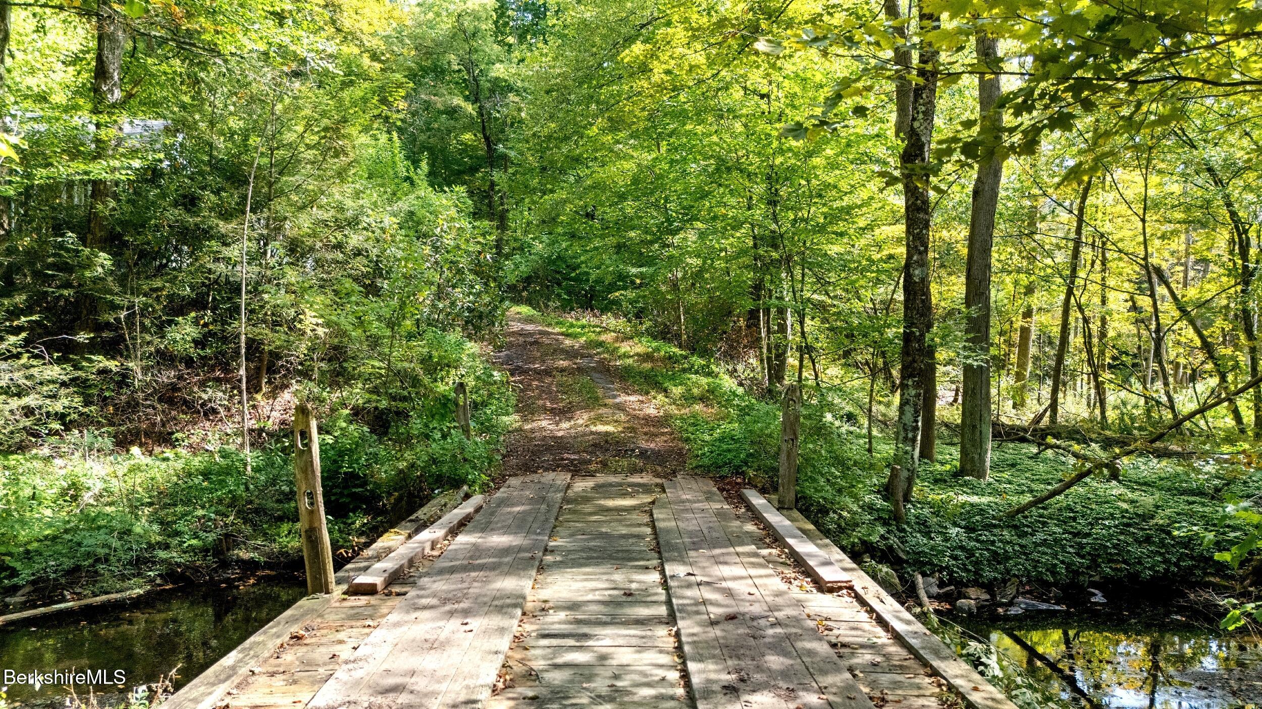 416 W Road Alford, MA 01266 - Photo 9 of 21 a view of a pathway both side of yard