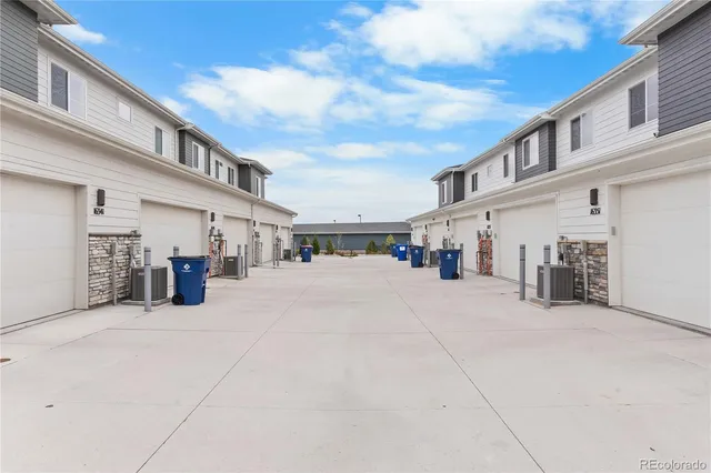 a view of street with building
