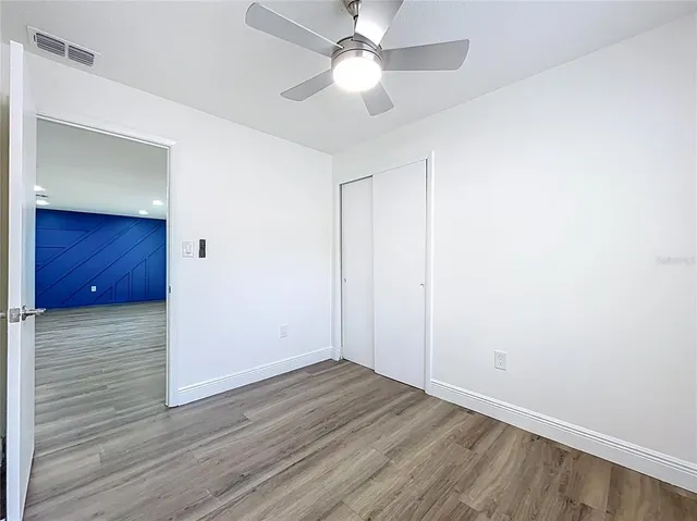 wooden floor in an empty room