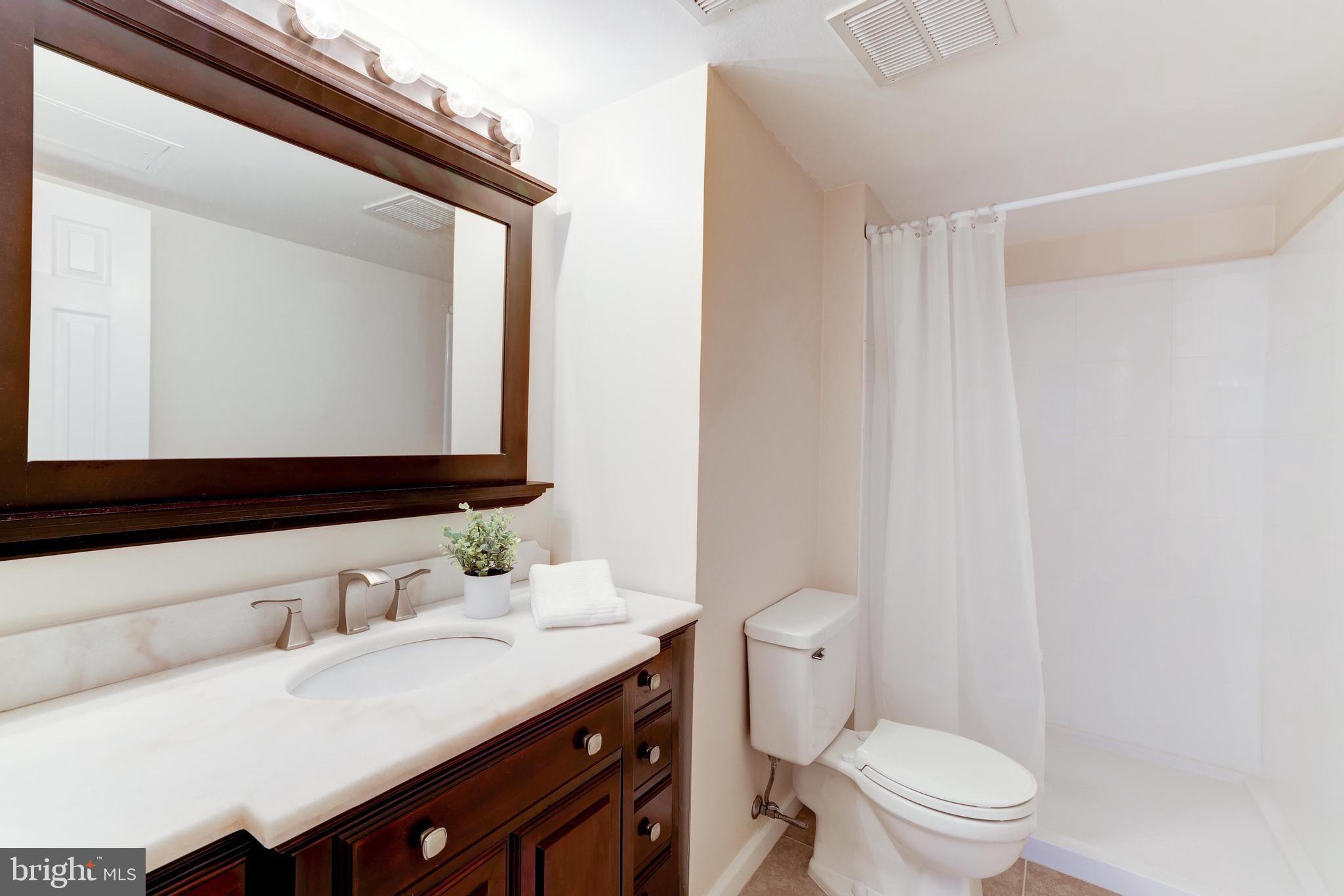 2122 Green Watch Way, Unit 10/101A Reston, VA 20191 - Photo 23 of 34 Updated primary bath with walk-in shower
