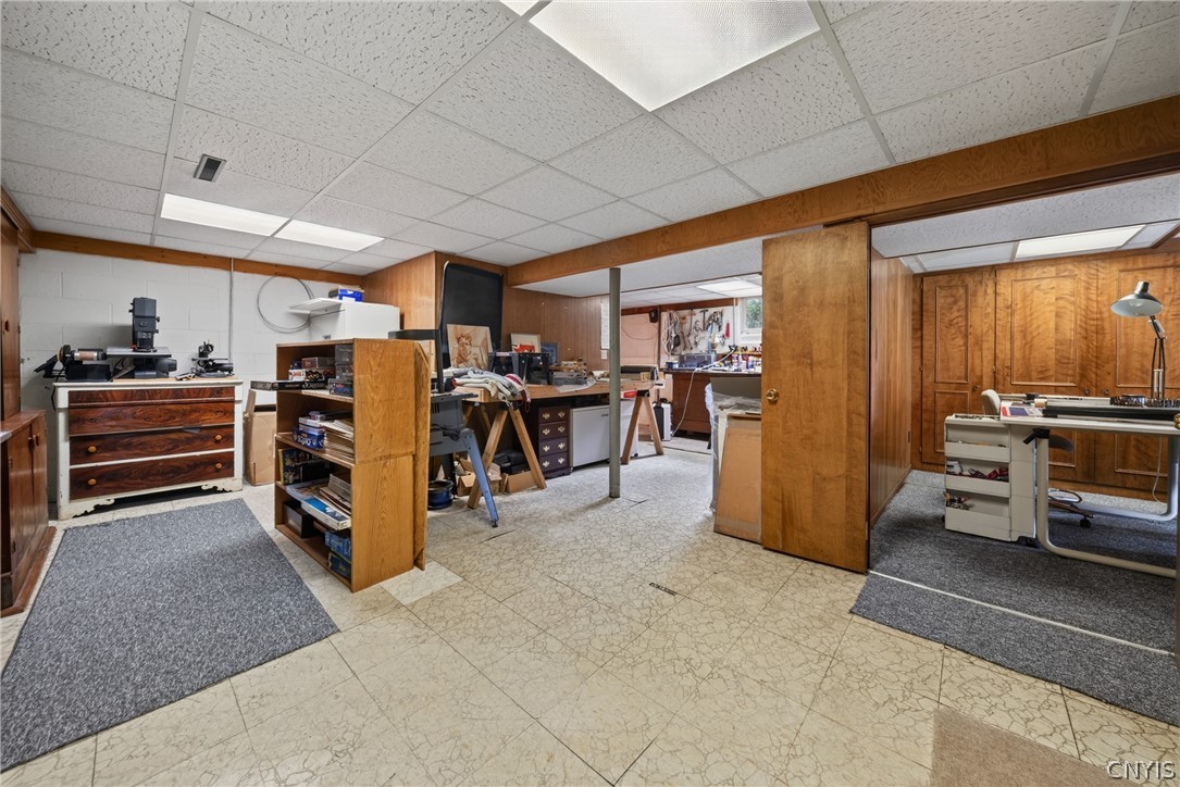 4777 Enders Road Manlius, NY 13104 - Photo 41 of 48 Tucked behind the family room area is a generously sized studio and workshop area...