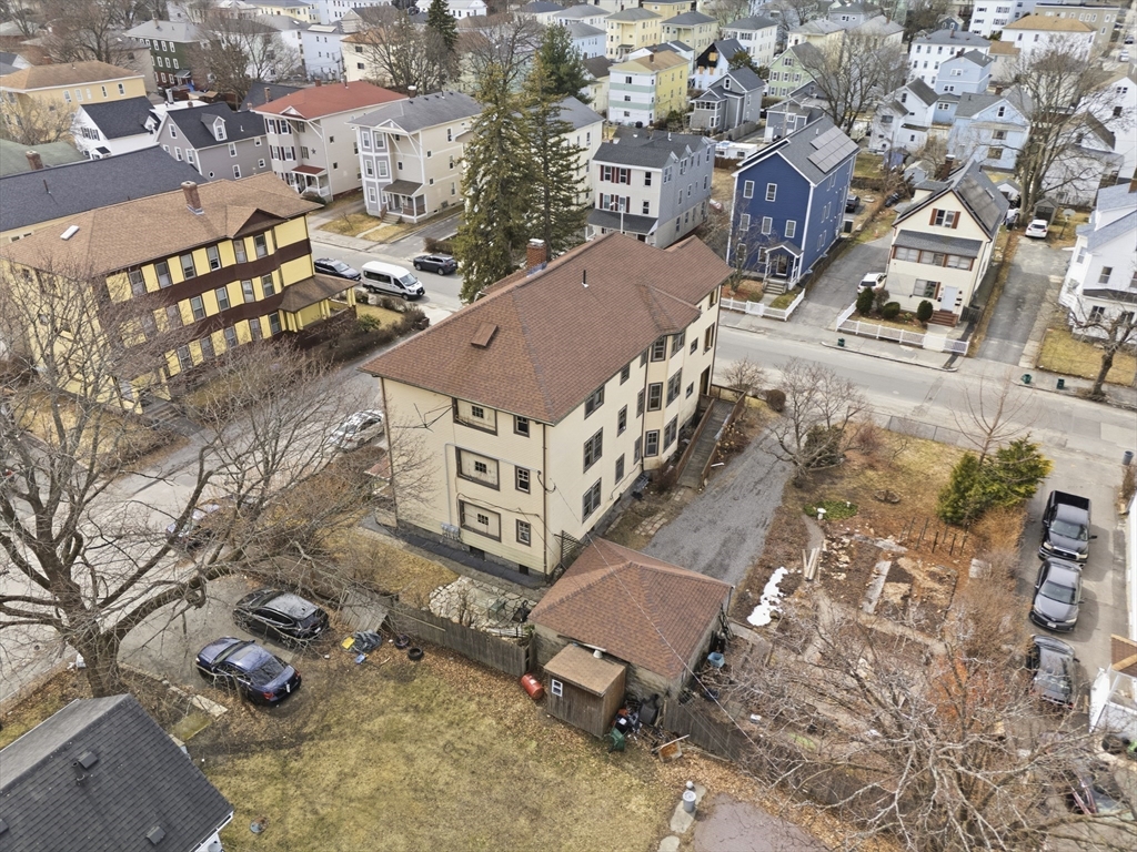 47 Houghton Street Worcester, MA 01604 - Photo 26 of 39 an aerial view of a house with outdoor space