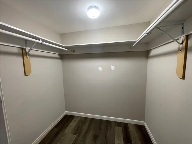 a view of walk in closet