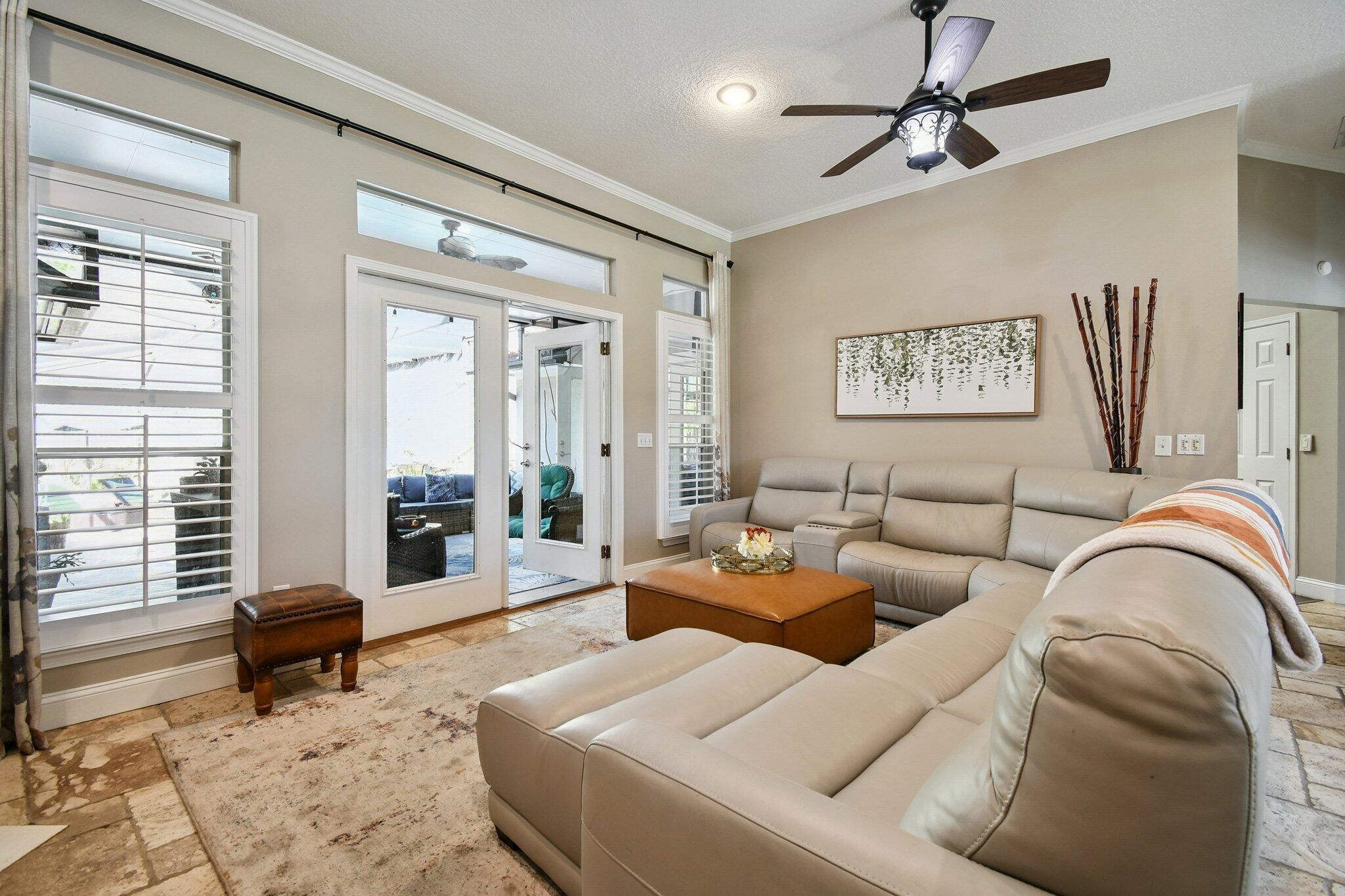 1220 Creek Bend Road Jacksonville, FL 32259 - Photo 3 of 30 a living room with furniture and floor to ceiling window