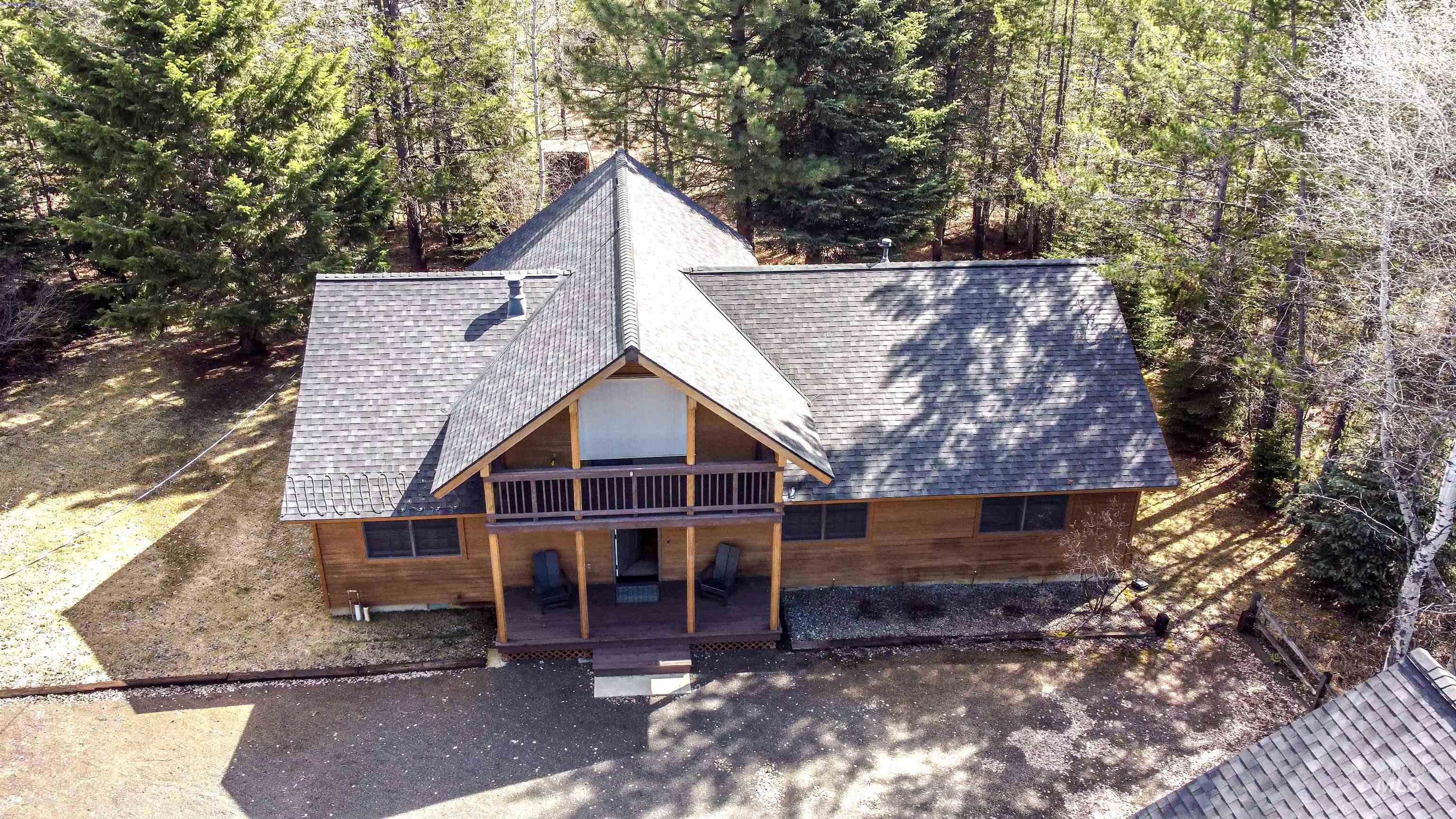12712 Hereford Road Donnelly, ID 83615 - Photo 46 of 50 View from above of property