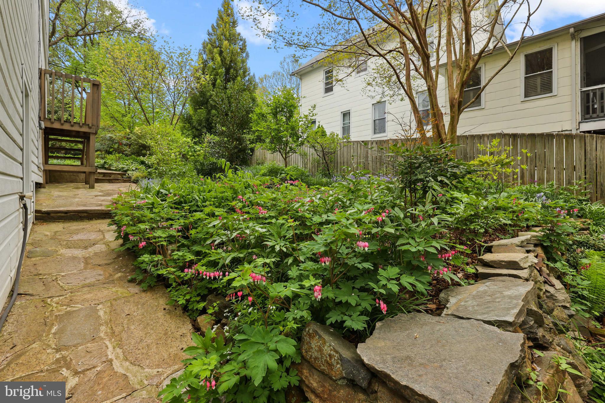 4507 Wilmslow Road Baltimore, MD 21210 - Photo 56 of 59 Multiple stone pathways thru-out the yard