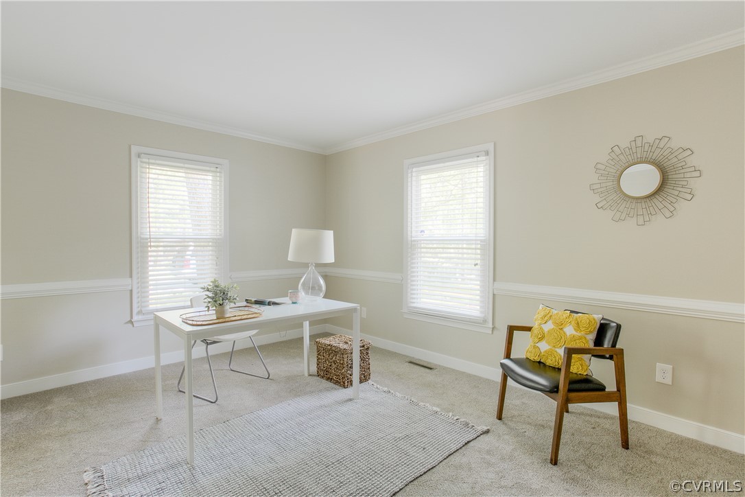 10430 Robbie Road Chesterfield, VA 23832 - Photo 4 of 27 a workspace with furniture and window