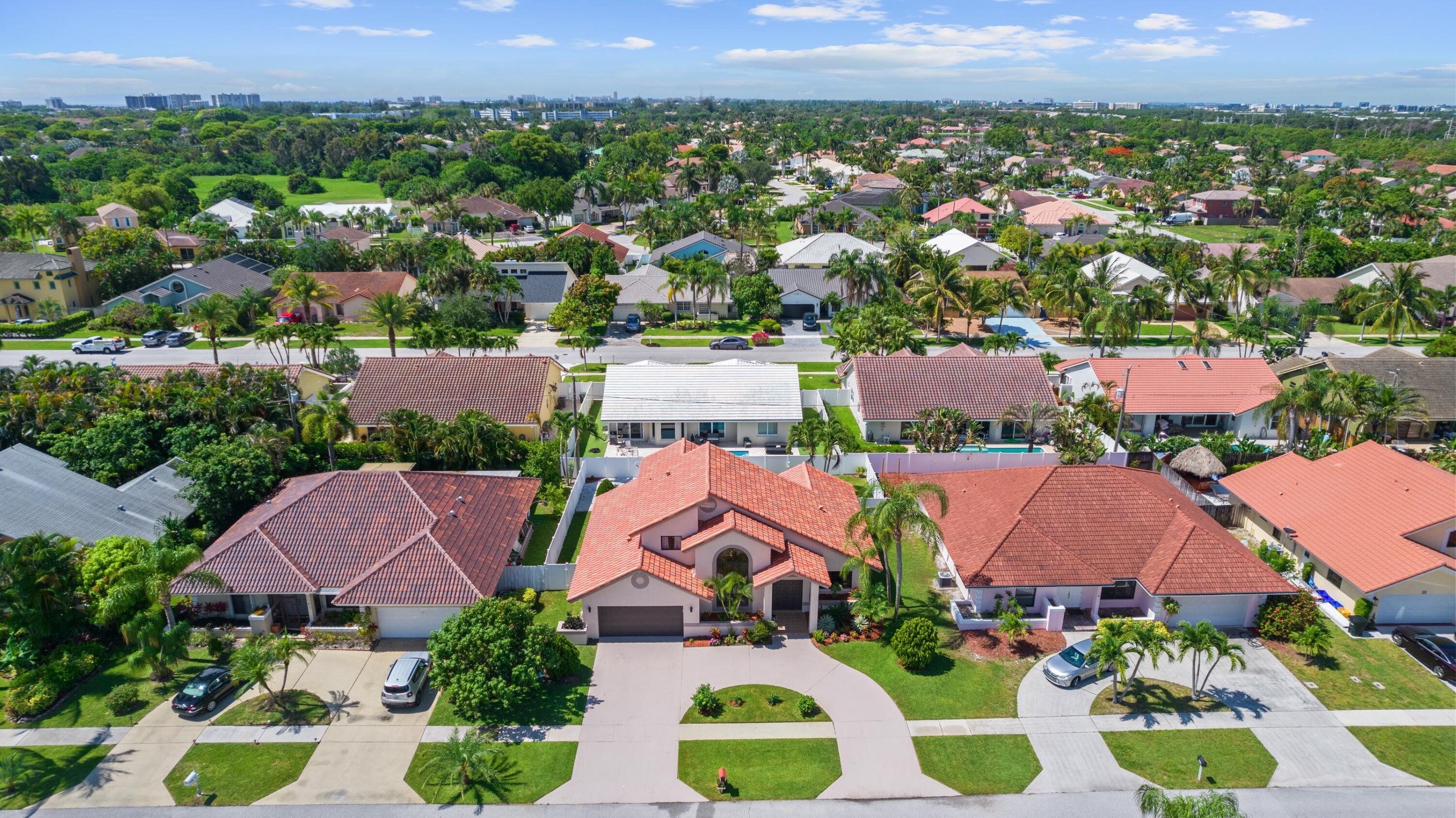 350 Prairie Rose Lane Boca Raton, FL 33487 - Photo 28 of 42 Aerial View