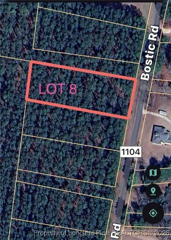 $36,000 | Tbd Tbd Bostic (lot 8) Road, Laurinburg, NC 28352