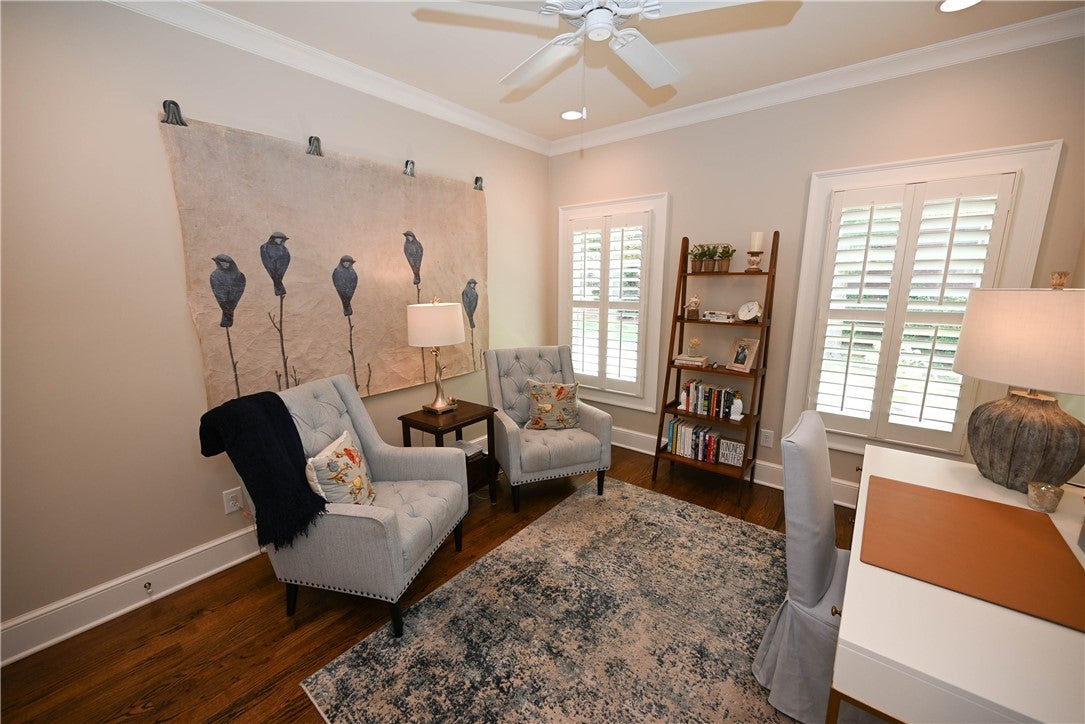 1684 Abby Road Auburn, AL 36830 - Photo 31 of 44 Bedroom 2 on the main level with hardwoods