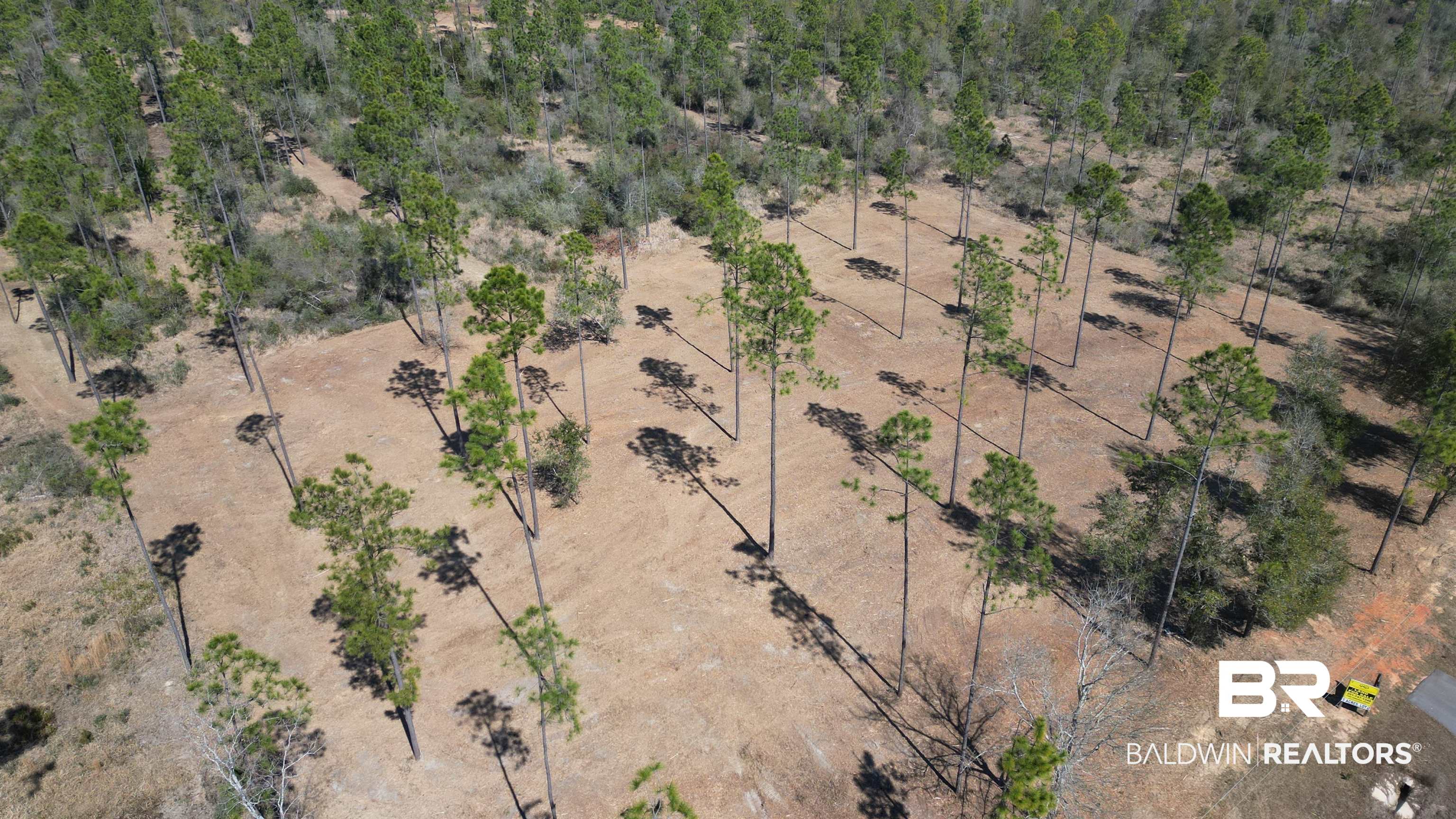 0 Archie Road Elberta, AL 36530 - Photo 1 of 16 Aerial view of sparsely populated area