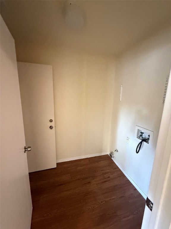 2504 Howellwood Way, Unit B Austin, TX 78748 - Photo 16 of 20 a view of a room with wooden floor