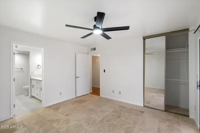 a view of empty room