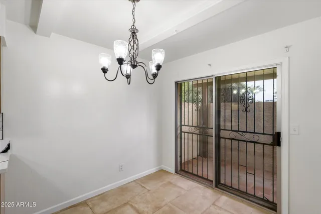 a view of a livingroom with a front door