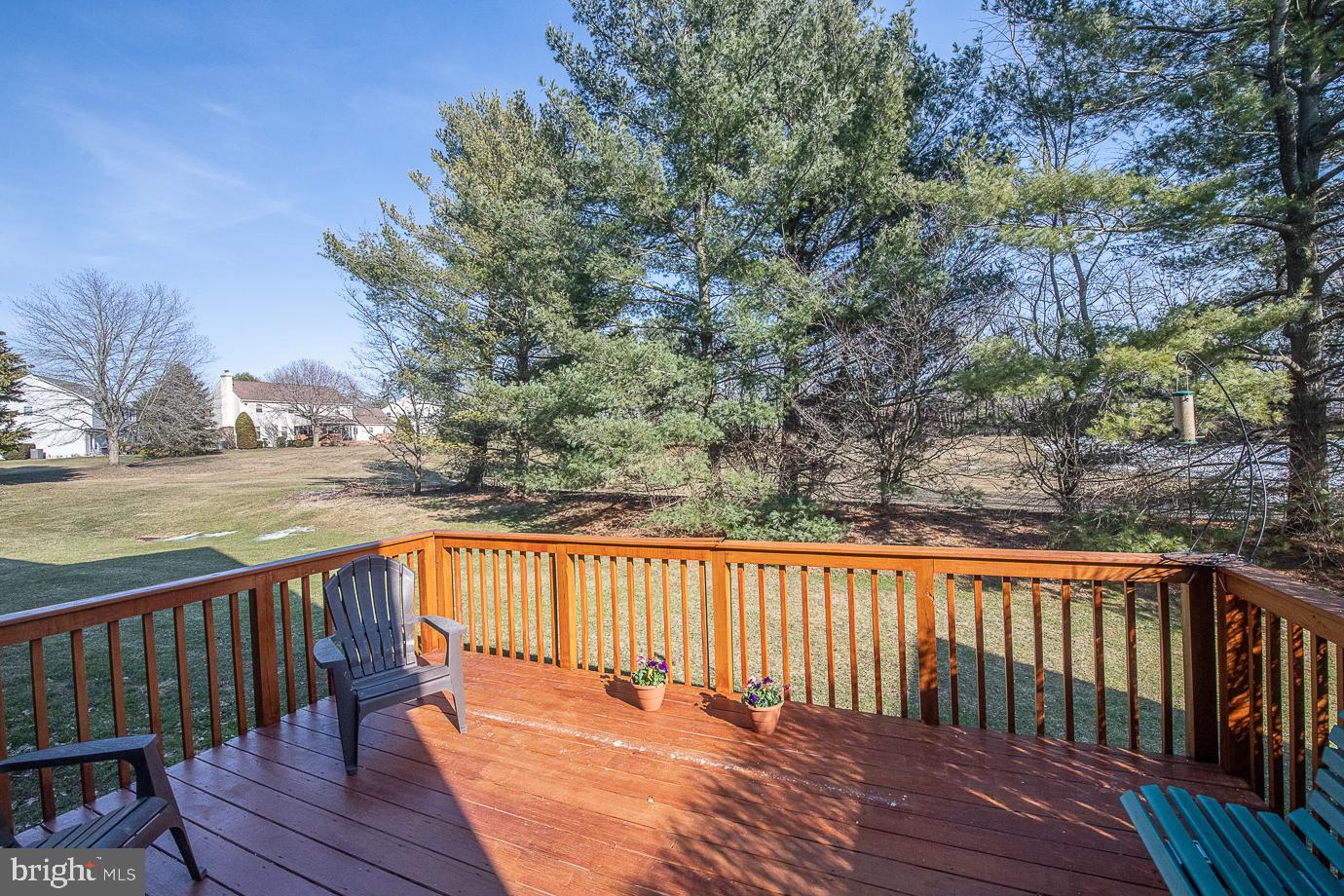 1673 Whitehouse Road Ambler, PA 19002 - Photo 34 of 38 Deck w view toward Open Space