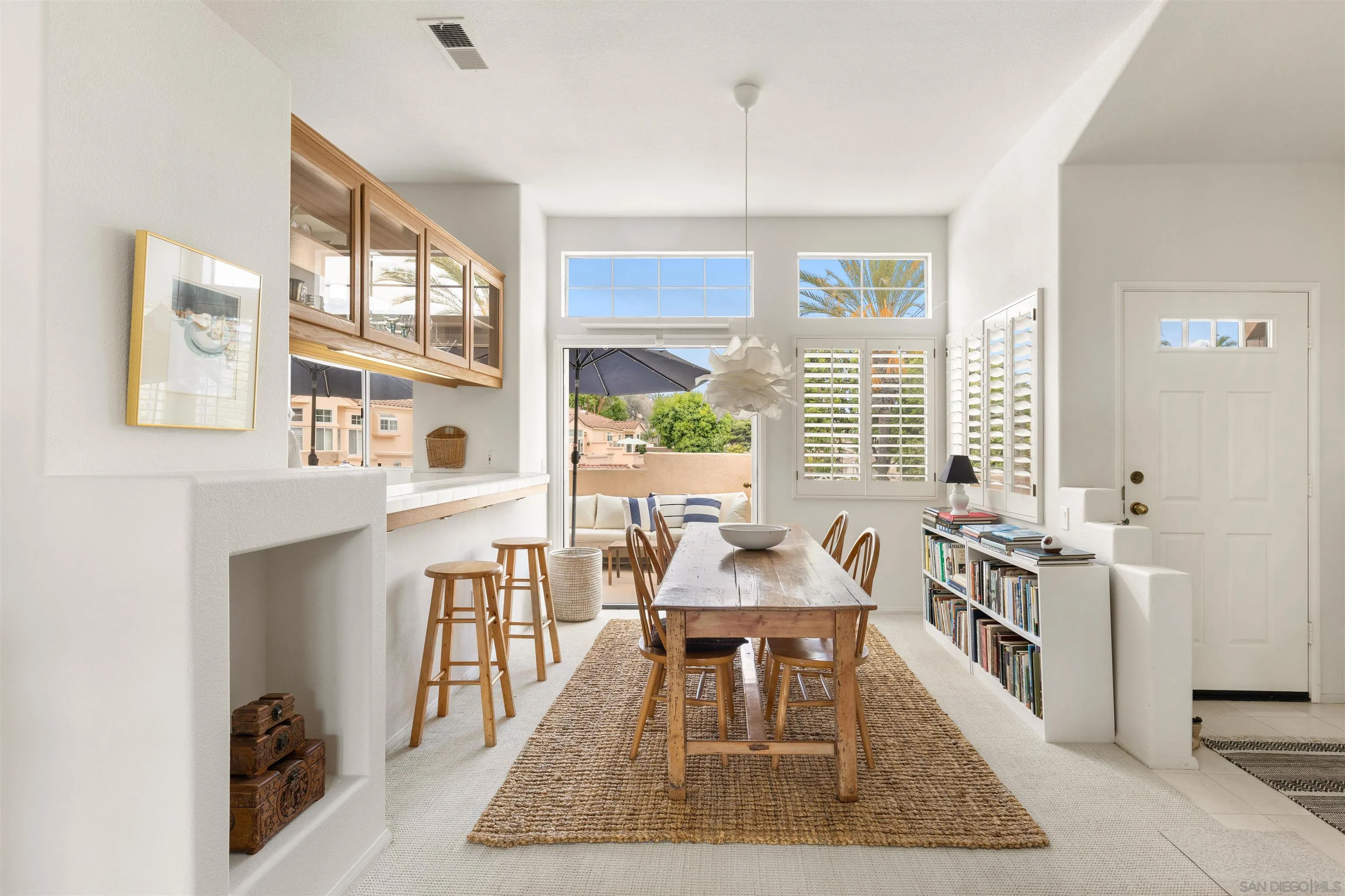 5609 Avenida De Parque Rancho Santa Fe, CA 92091 - Photo 4 of 26 a living room with furniture wooden floor and a table