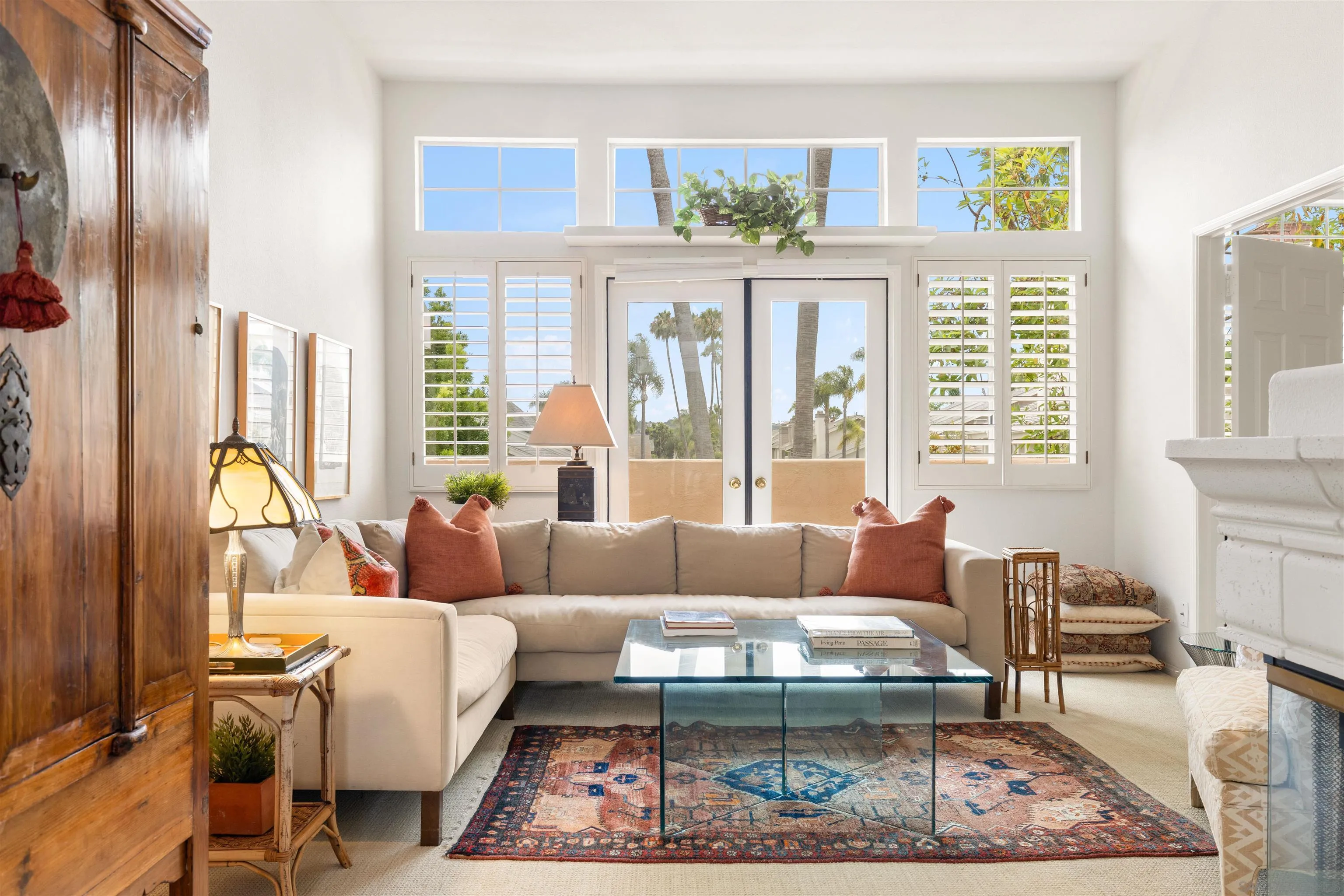 5609 Avenida De Parque Rancho Santa Fe, CA 92091 - Photo 6 of 26 a living room with furniture a rug and a table