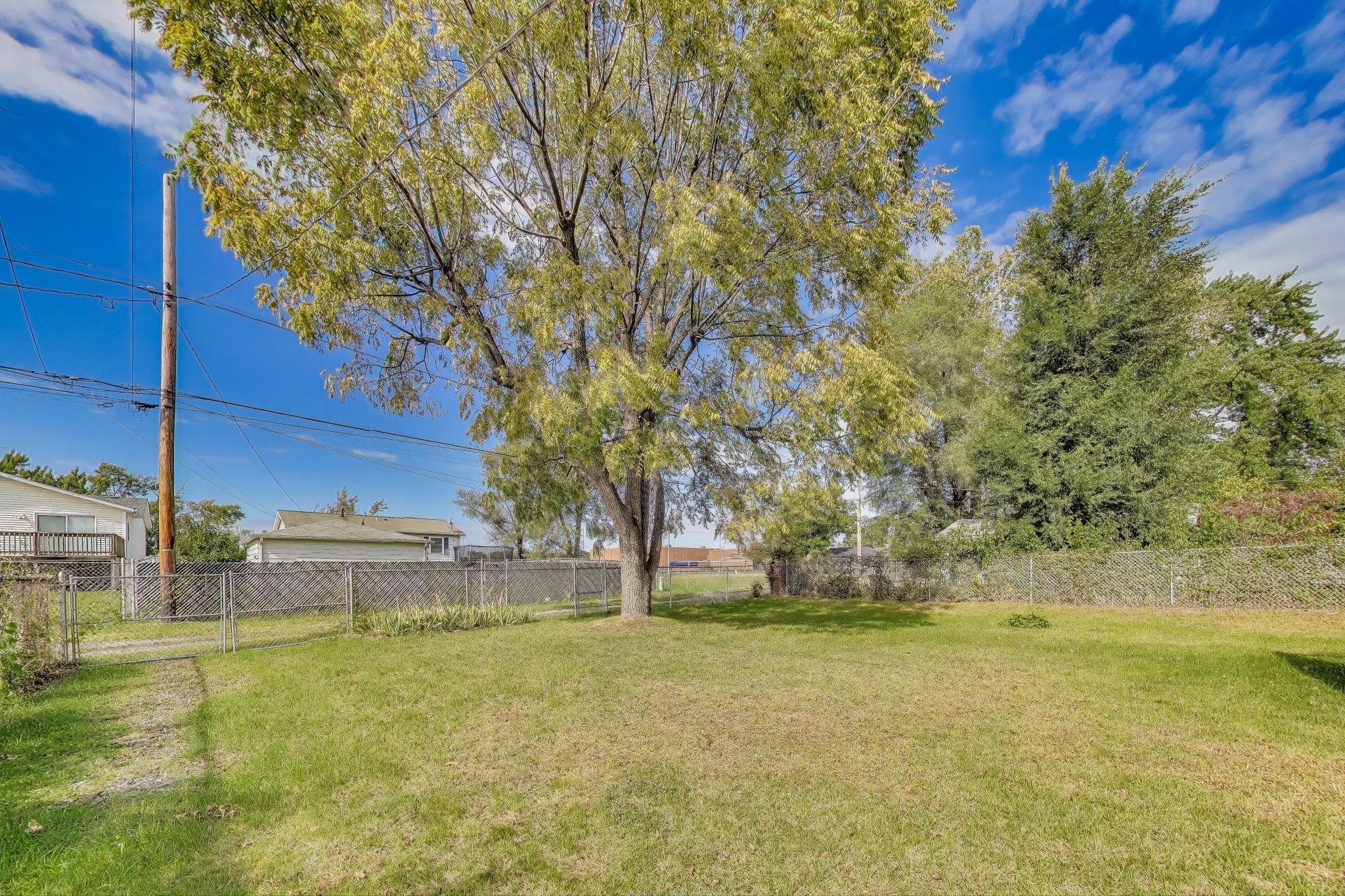 1124 Clinton Street Gary, IN 46406 - Photo 49 of 52 a view of yard with swimming pool