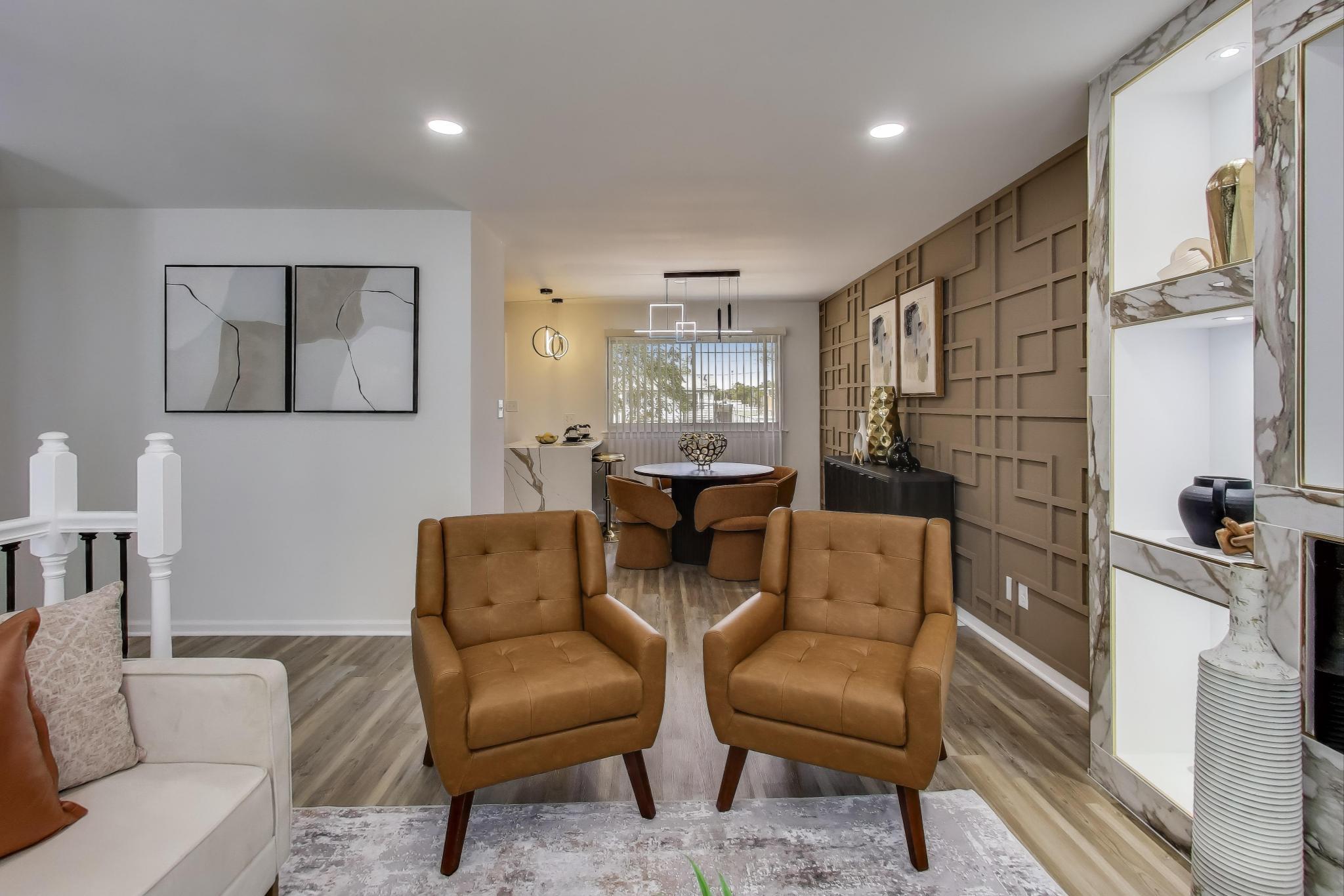 1124 Clinton Street Gary, IN 46406 - Photo 10 of 52 a work room with furniture and a couch