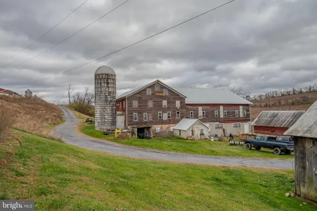 a front view of a building
