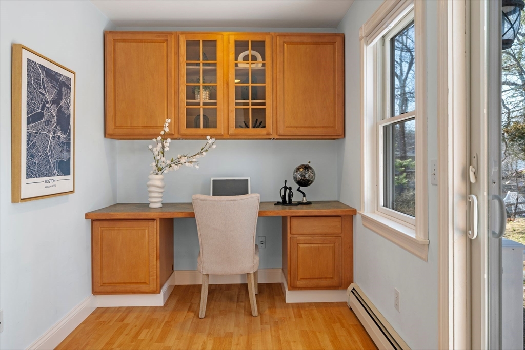 154 R Eastern Avenue Essex, MA 01929 - Photo 26 of 40 a workspace room with wooden floor and windows